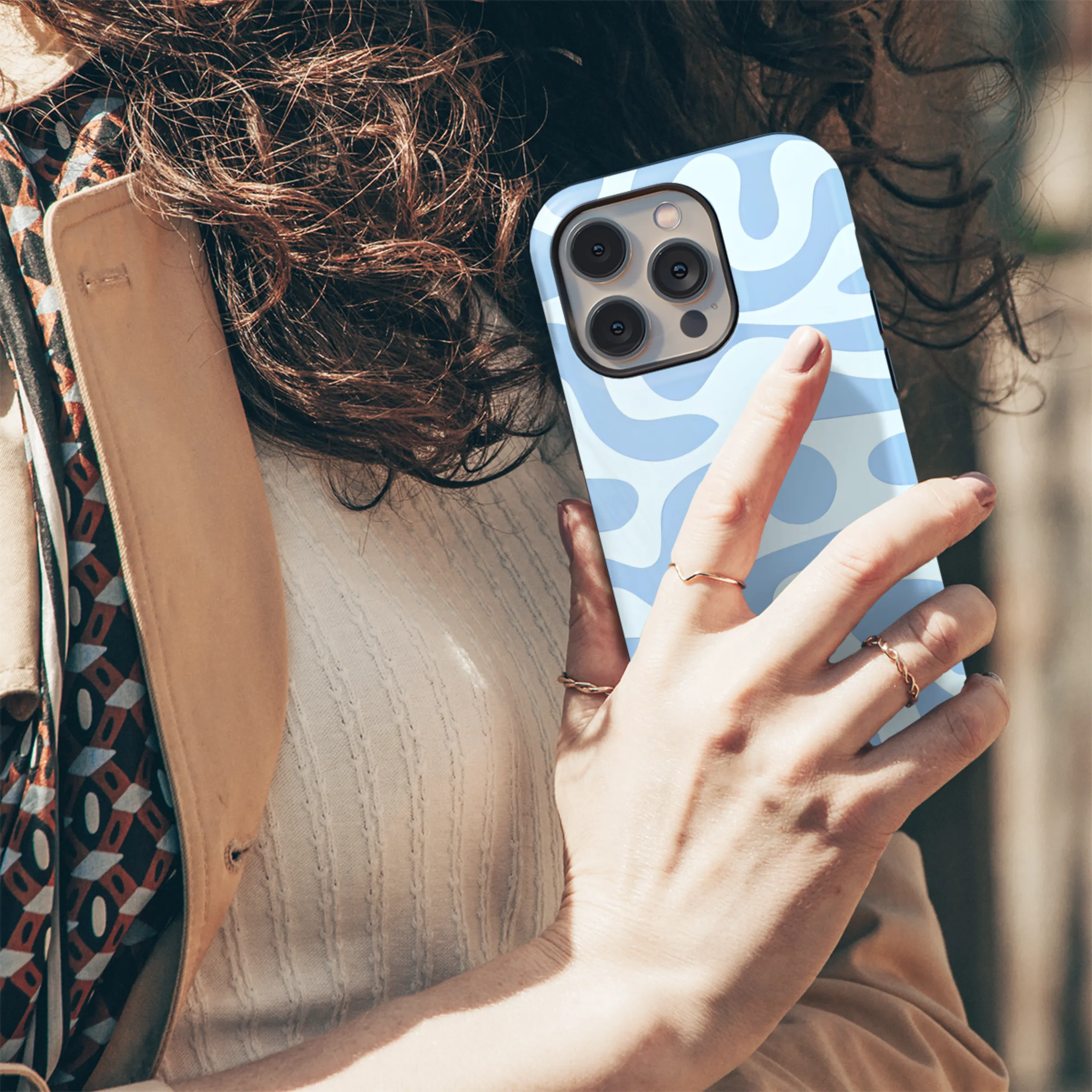 Psychedelic Retro Wave Phone Case iPhone Samsung Cover Pixel 2393