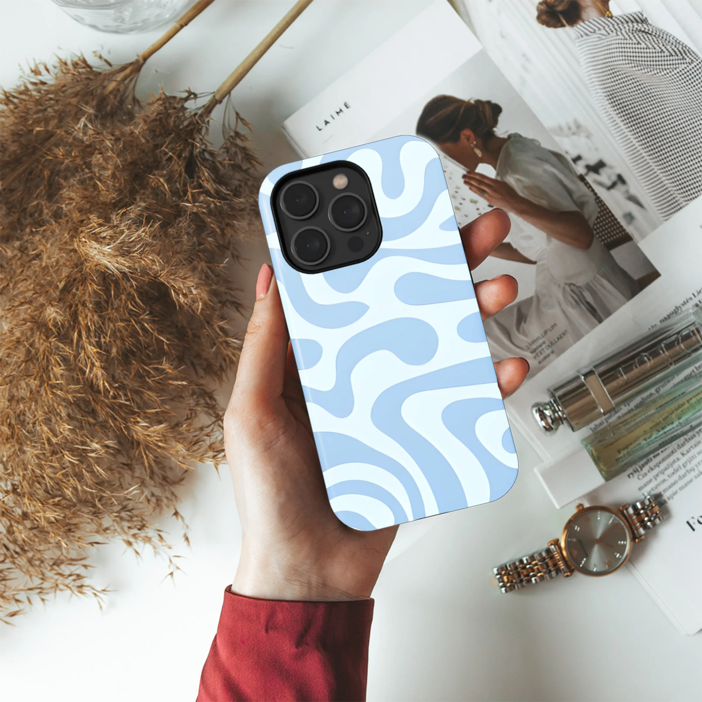 Psychedelic Retro Wave Phone Case iPhone Samsung Cover Pixel 2393