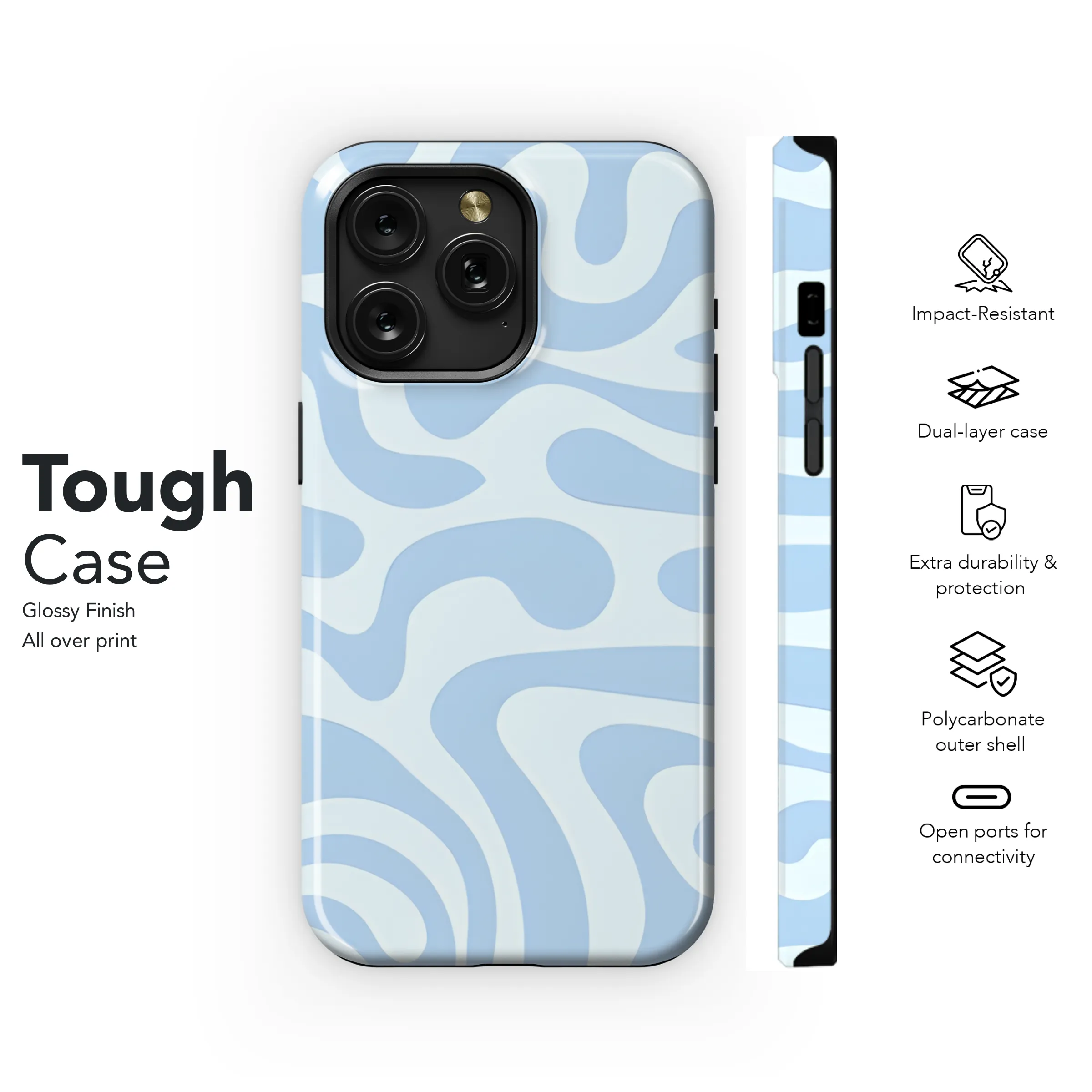 Psychedelic Retro Wave Phone Case iPhone Samsung Cover Pixel 2393