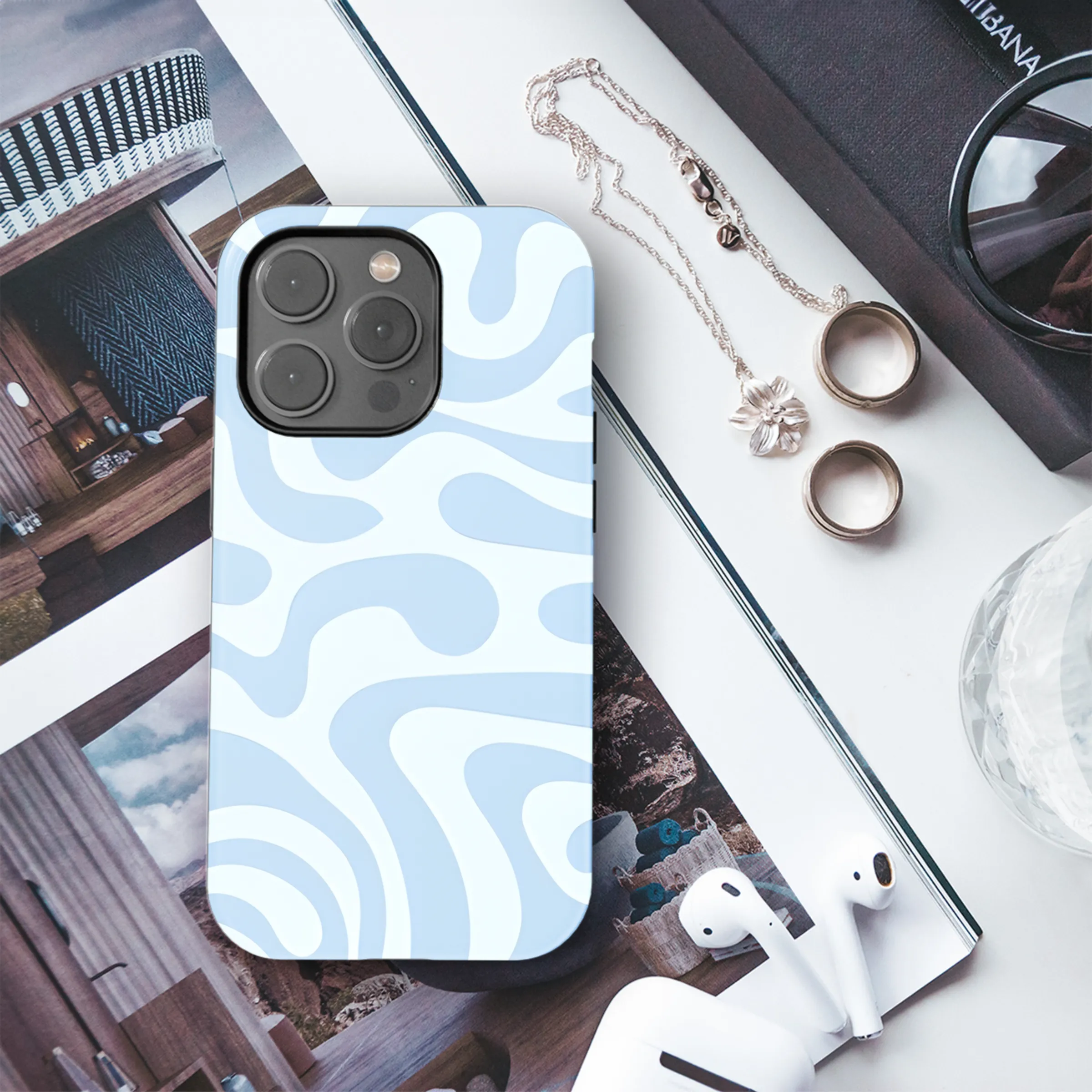 Psychedelic Retro Wave Phone Case iPhone Samsung Cover Pixel 2393