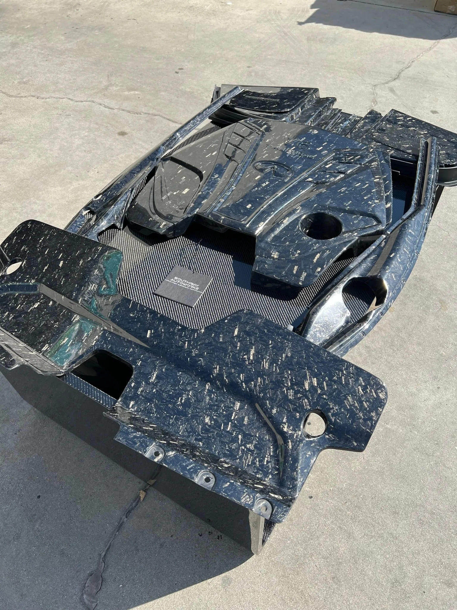 Q50 / Q60 Carbon Fiber Engine Covers