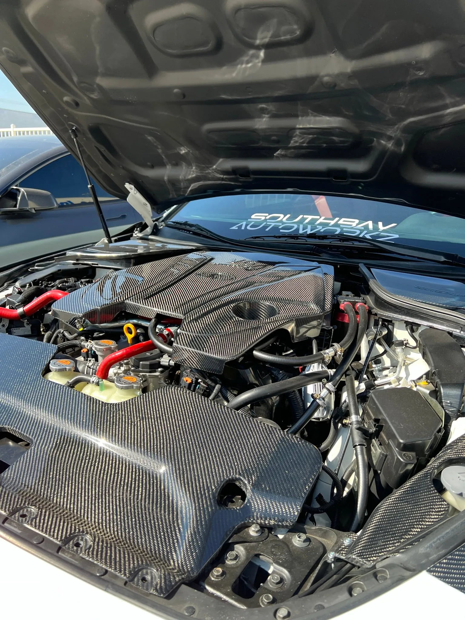 Q50 / Q60 Carbon Fiber Engine Covers