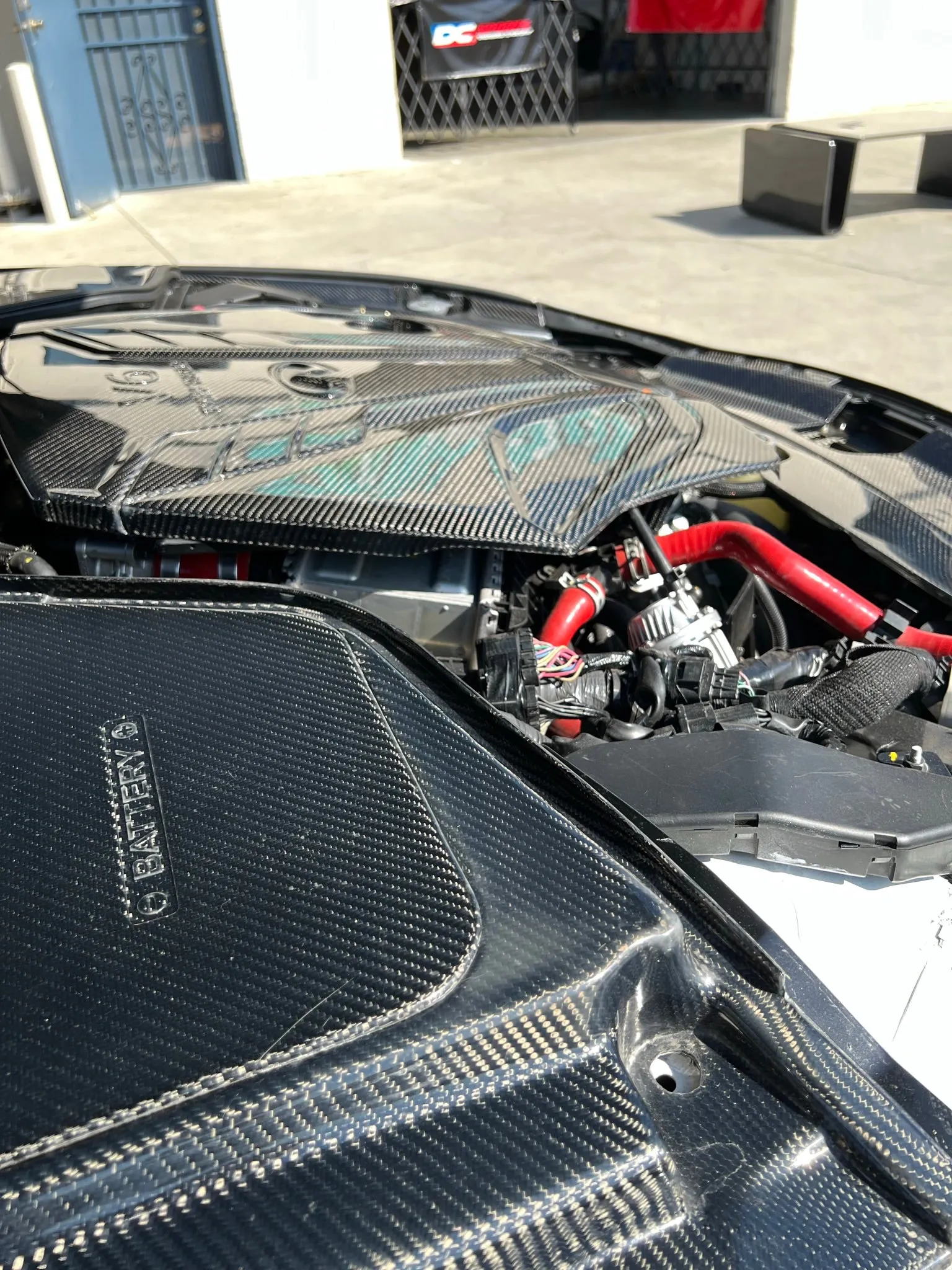 Q50 / Q60 Carbon Fiber Engine Covers