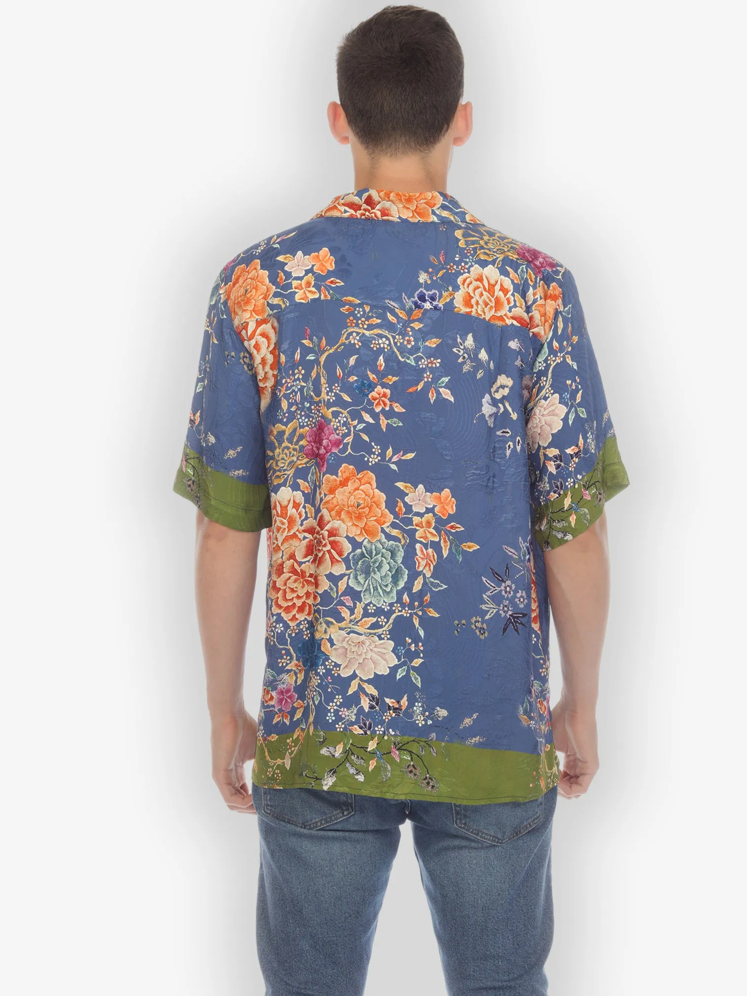 Queenly Radiant Charm Silk Men's Shirt