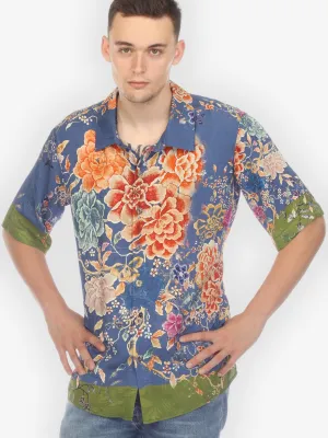 Queenly Radiant Charm Silk Men's Shirt