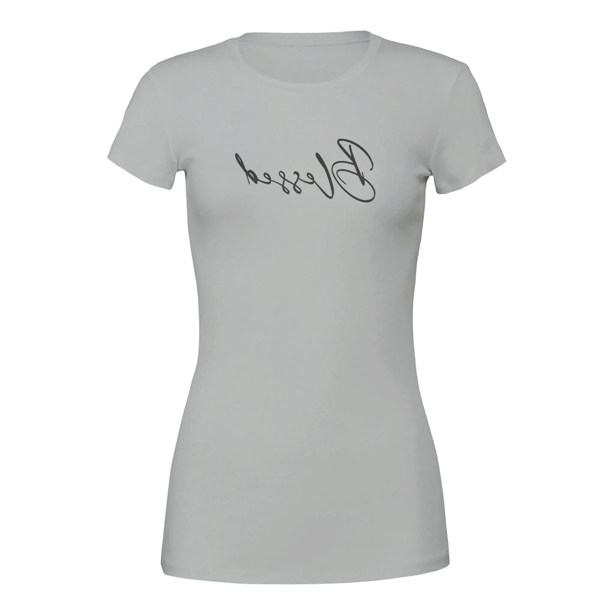 "Blessed" Mirror Motivation Crewneck T-shirt