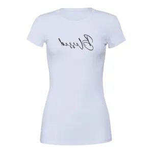 "Blessed" Mirror Motivation Crewneck T-shirt