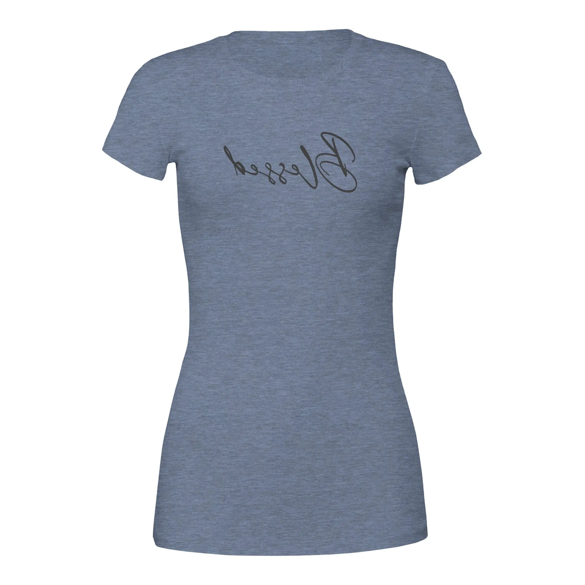 "Blessed" Mirror Motivation Crewneck T-shirt