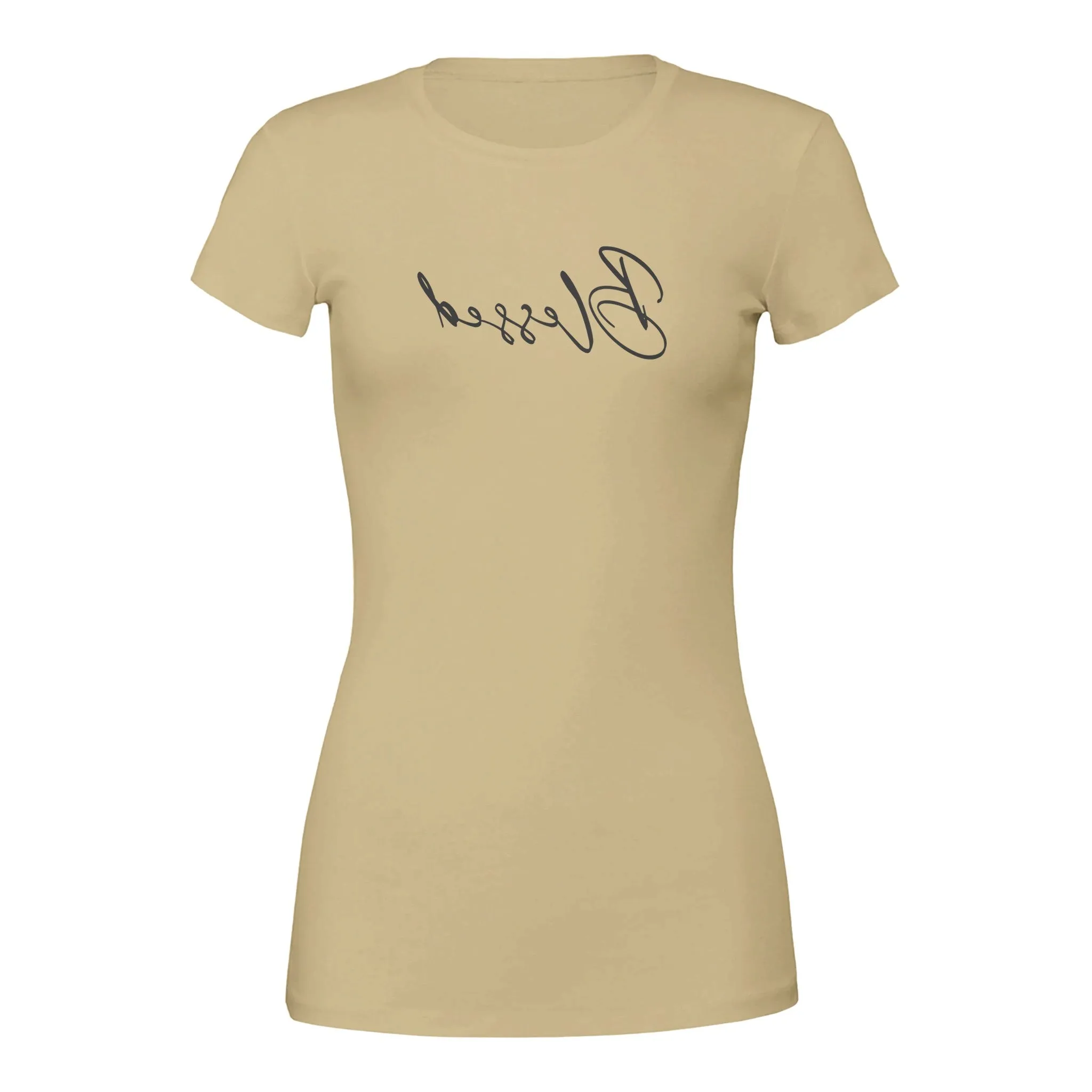 "Blessed" Mirror Motivation Crewneck T-shirt