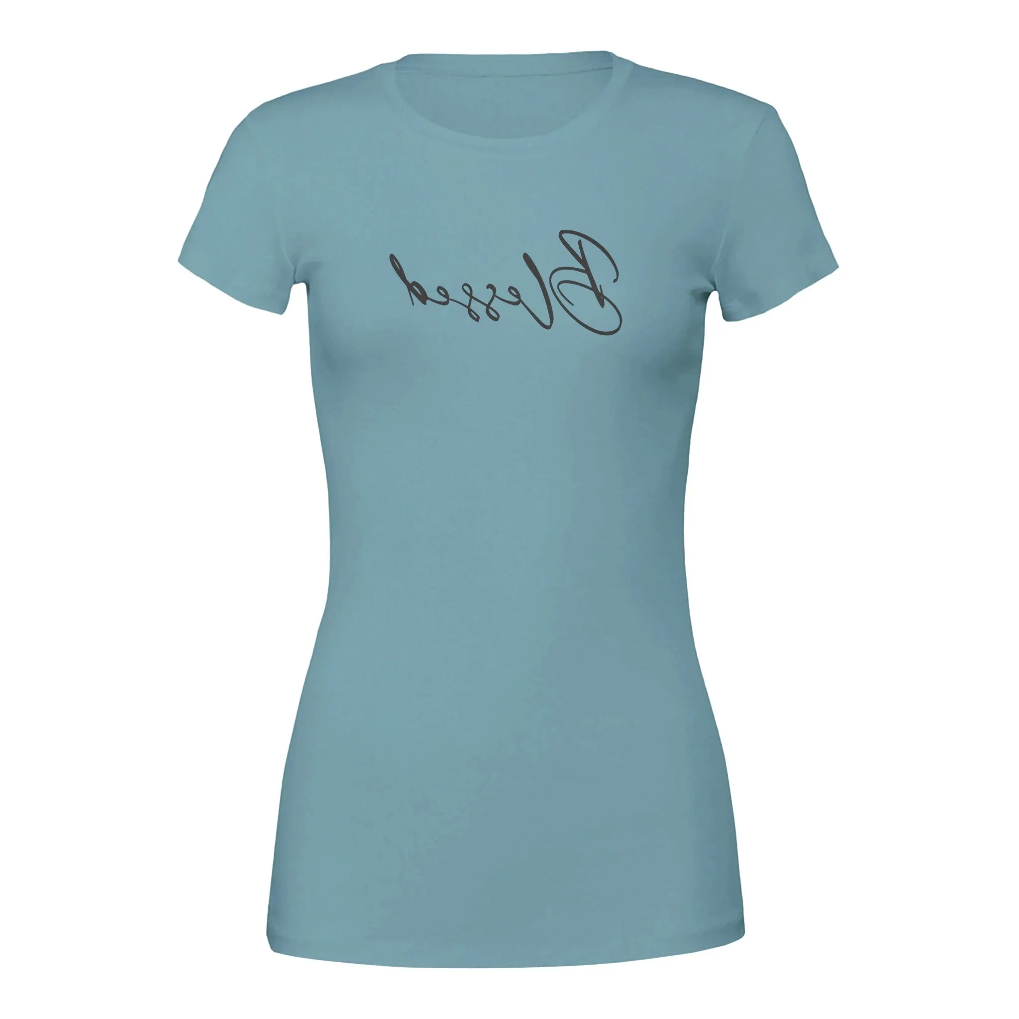 "Blessed" Mirror Motivation Crewneck T-shirt