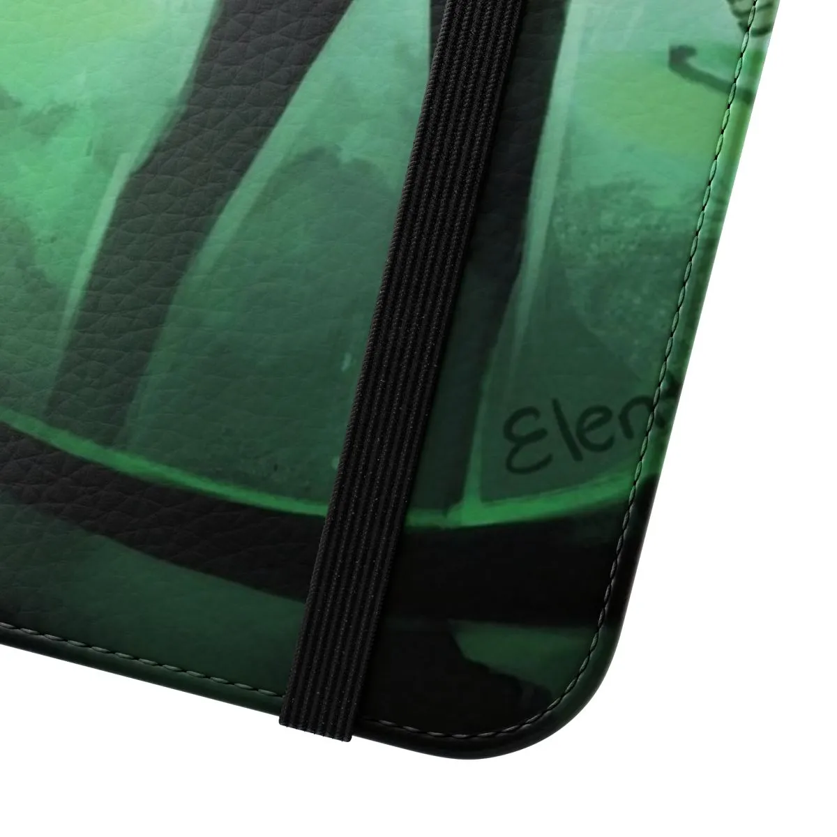 "Enchanting Dark-Themed Phone Case with Iconic Characters"