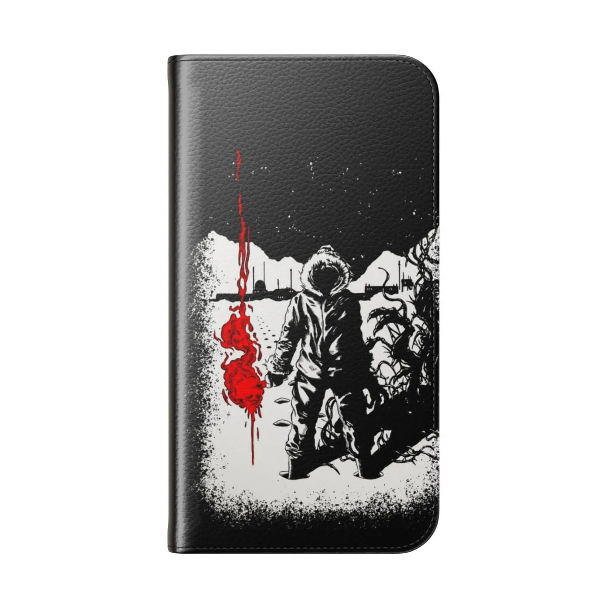 "The Thing" Inspired Flip Phone Case - Retro 80s Horror Movie Accessory