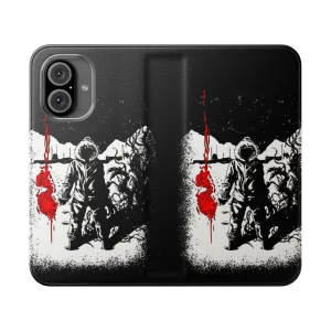 "The Thing" Inspired Flip Phone Case - Retro 80s Horror Movie Accessory