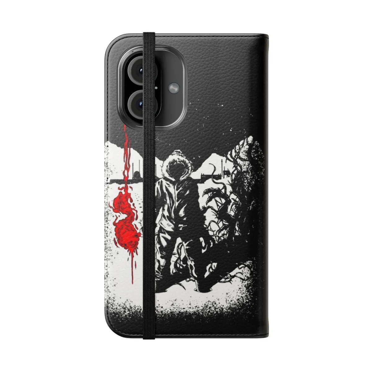 "The Thing" Inspired Flip Phone Case - Retro 80s Horror Movie Accessory