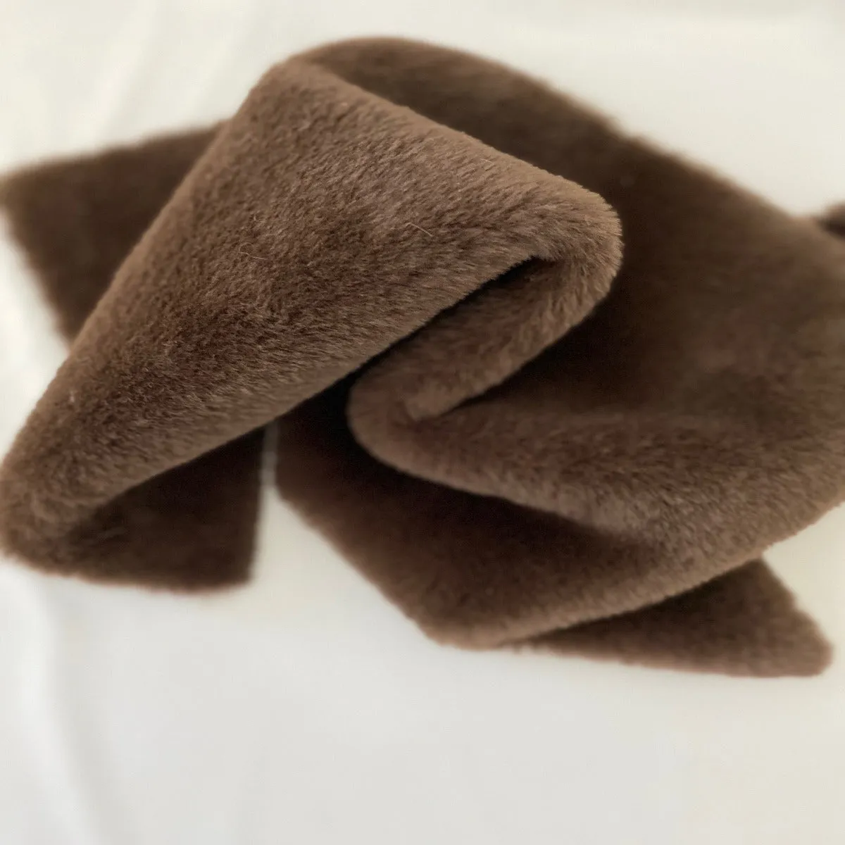 Rabbit Soft Plush Short Pile Faux Fur Fabric