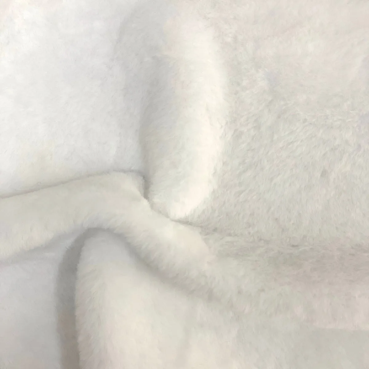 Rabbit Soft Plush Short Pile Faux Fur Fabric