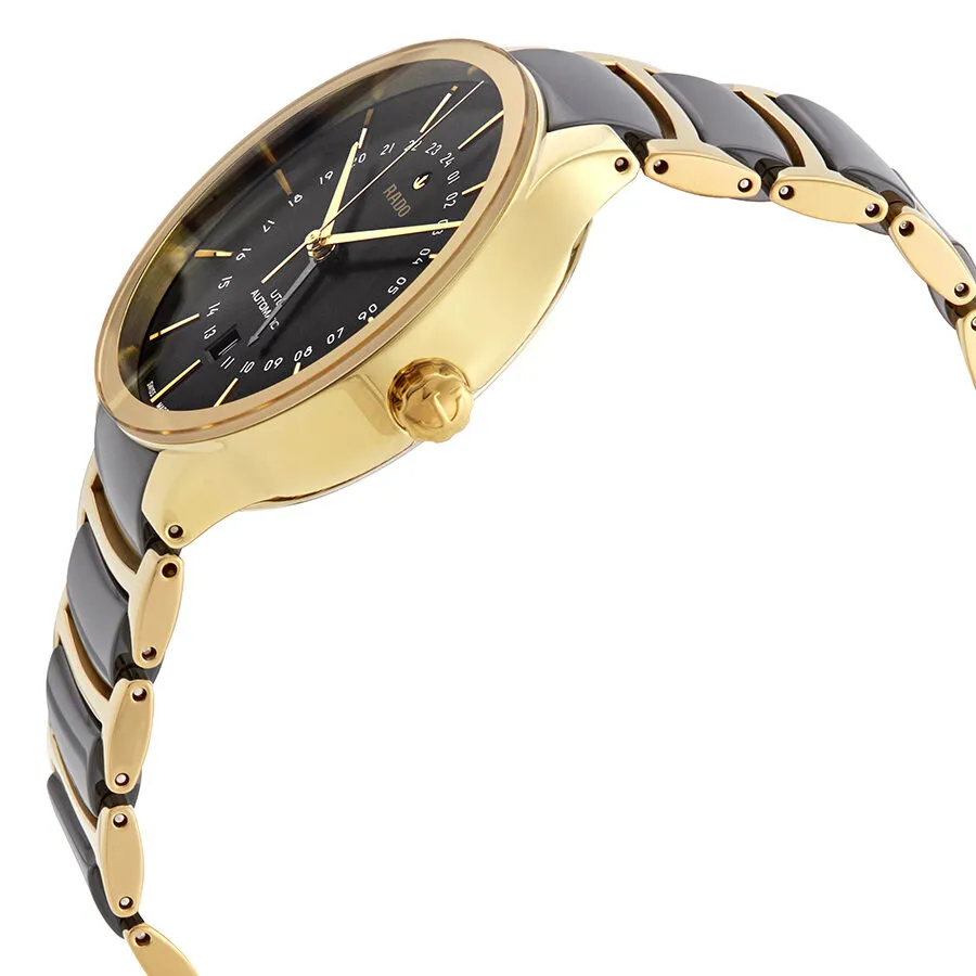 Rado Centrix Automatic Black Dial Two-Tone Men's Watch R30163162