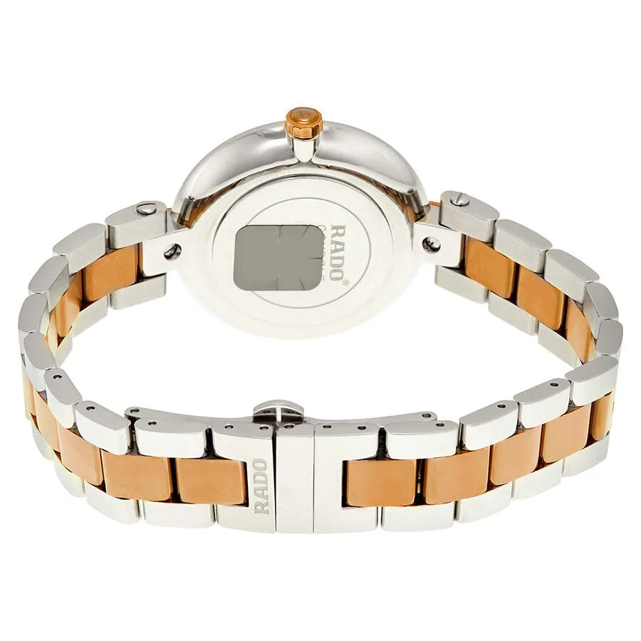 Rado Coupole Black Dial Two-tone Ladies Watch R22850163