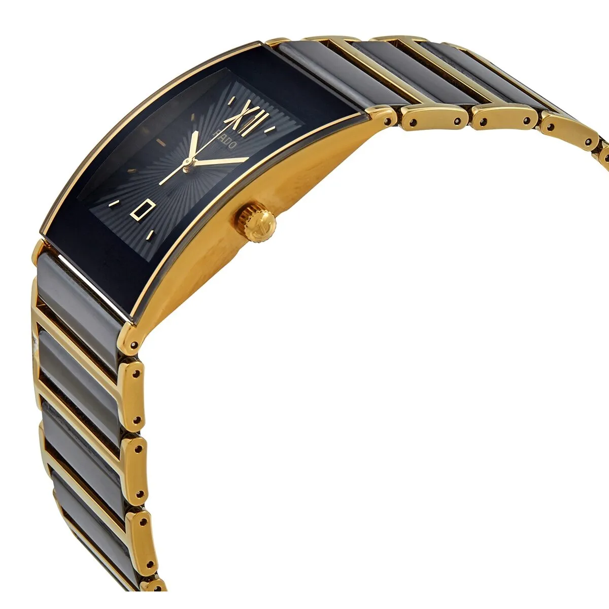 Rado Integral Quartz Black Dial Men's Watch R20787172