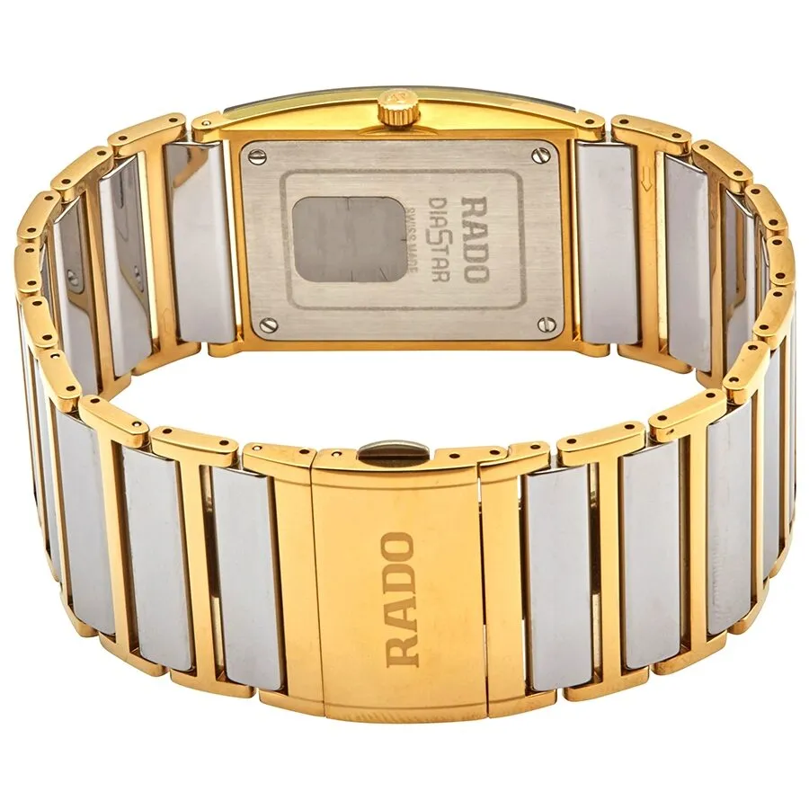 Rado Integral Quartz Silver Dial Men's Two Tone Watch R20748112