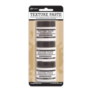 Ranger Texture Paste 1oz 3pk 1oz Each Of Texture, Matte & Gloss