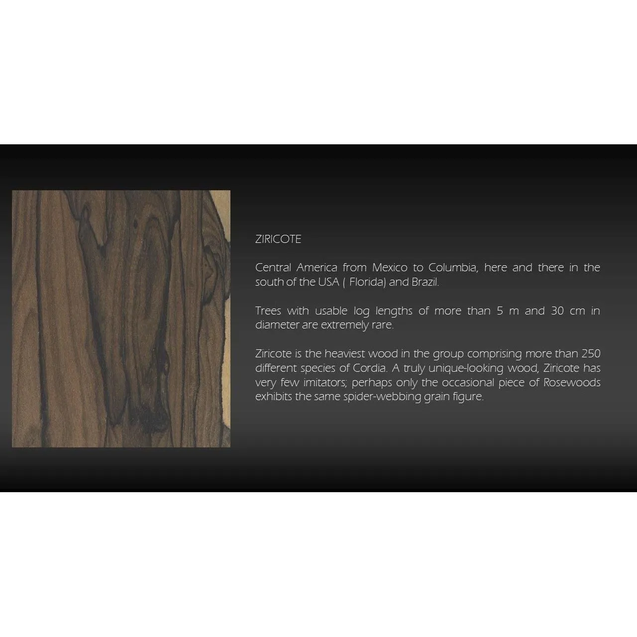 Rare Ziricote Wood Phone Case