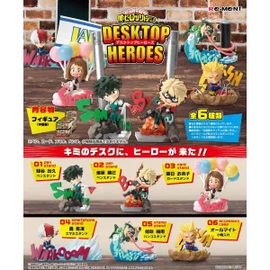 RE-MENT- My Hero Academia DESKTOP HEROES (Set of 6)