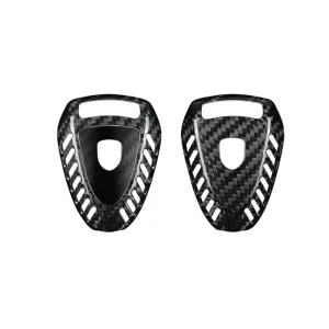 Real Carbon Fiber Key Case for Porsche 911 (2002-2011), Porsche 987 Facelift, Porsche 997 Facelift, Boxster (1999-2011), Carrera GT (2004-2005), Cayman (2006-2011)