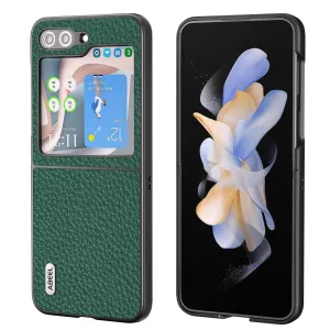 Real Cow Leather Galaxy Z Flip 5 Case