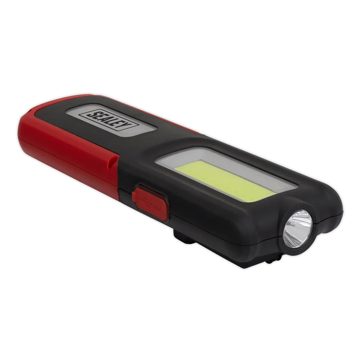 Rechargeable Inspection Lamp Red 5W COB   3W LED   Power Bank