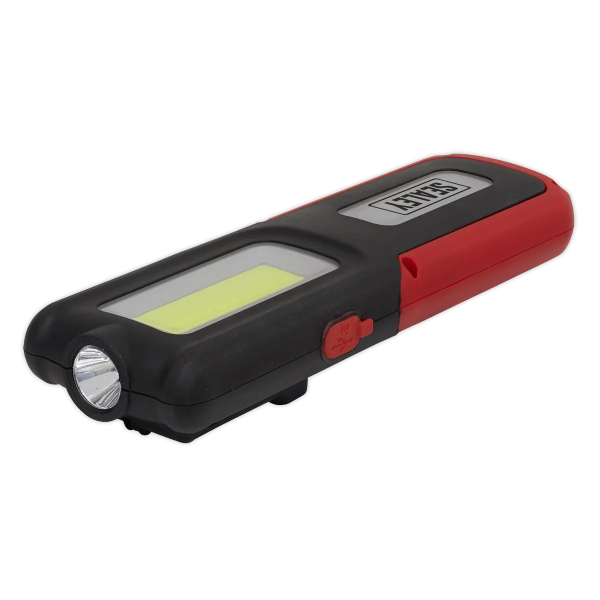 Rechargeable Inspection Lamp Red 5W COB   3W LED   Power Bank