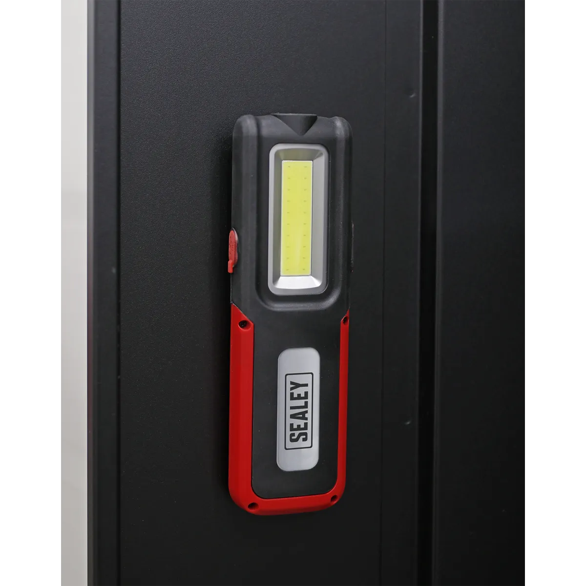 Rechargeable Inspection Lamp Red 5W COB   3W LED   Power Bank