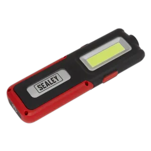 Rechargeable Inspection Lamp Red 5W COB   3W LED   Power Bank