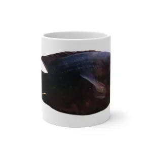 Red Black Fish Color Changing Mug
