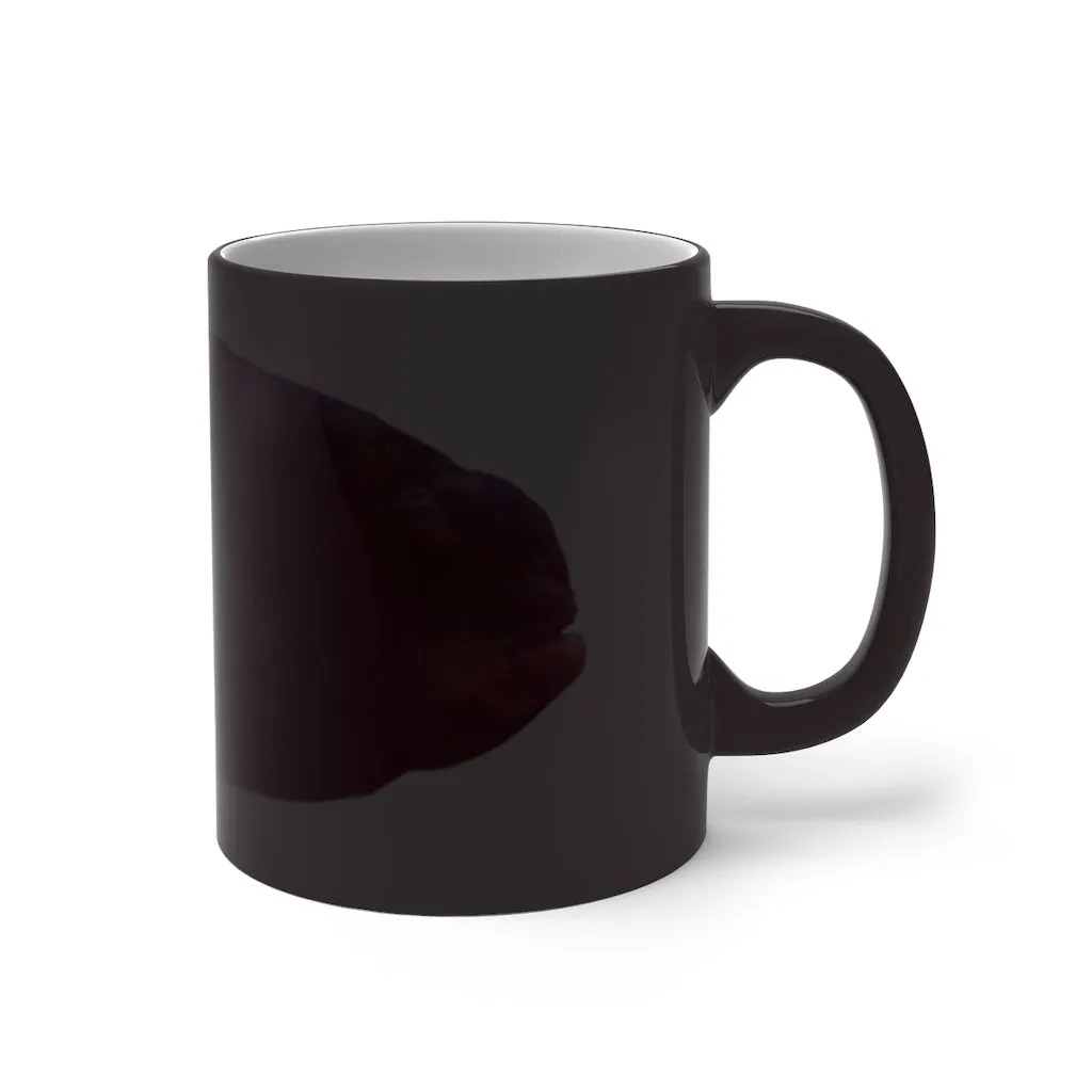 Red Black Fish Color Changing Mug