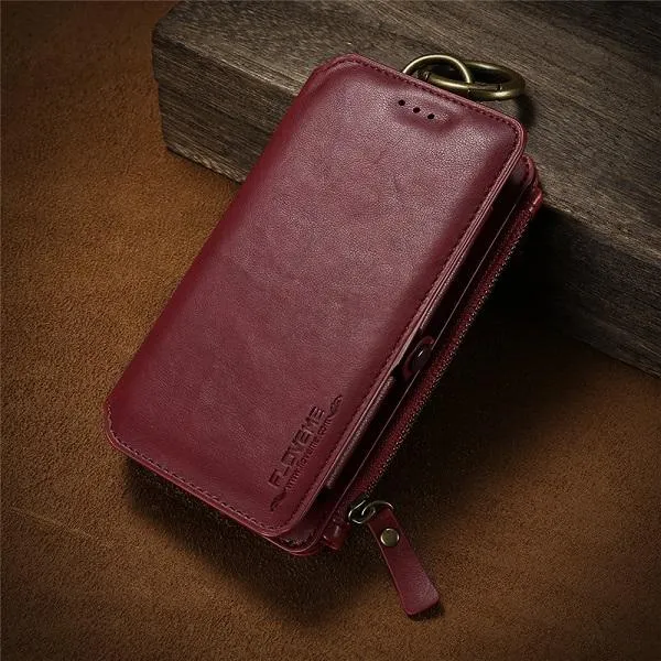 Retro Leather iPhone Case