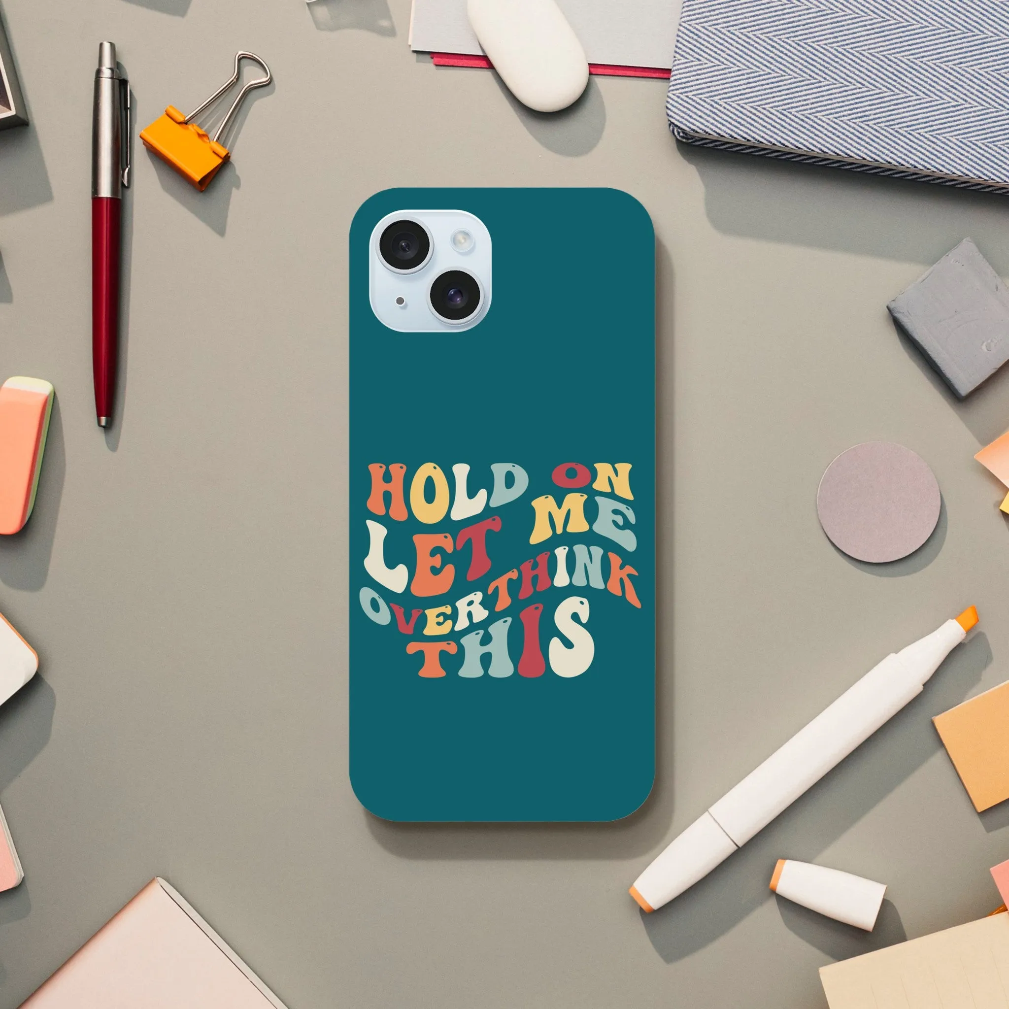 Retro Overthinker Tough Case