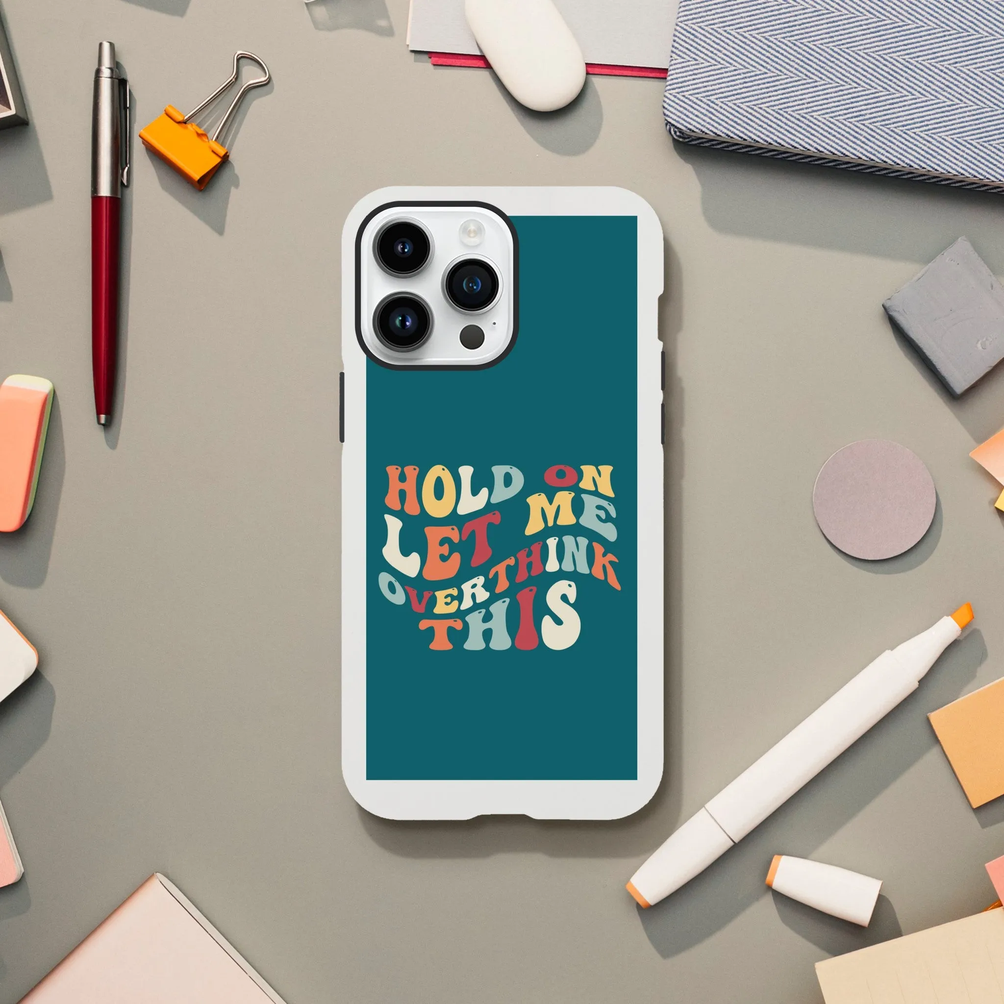Retro Overthinker Tough Case