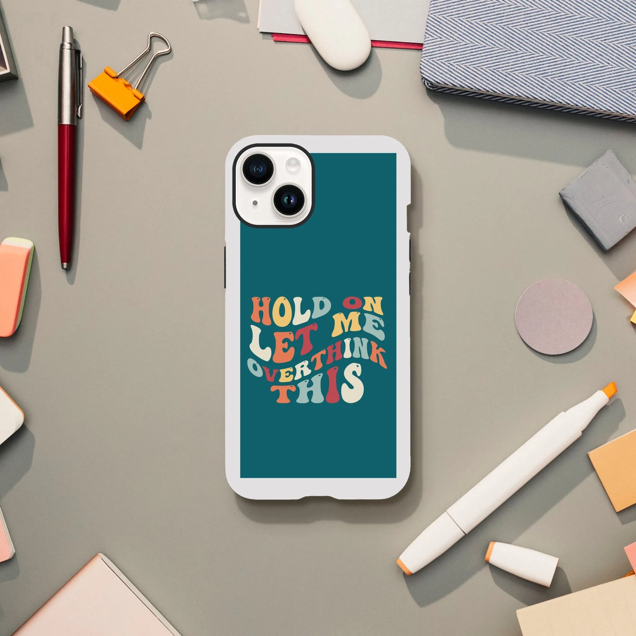 Retro Overthinker Tough Case