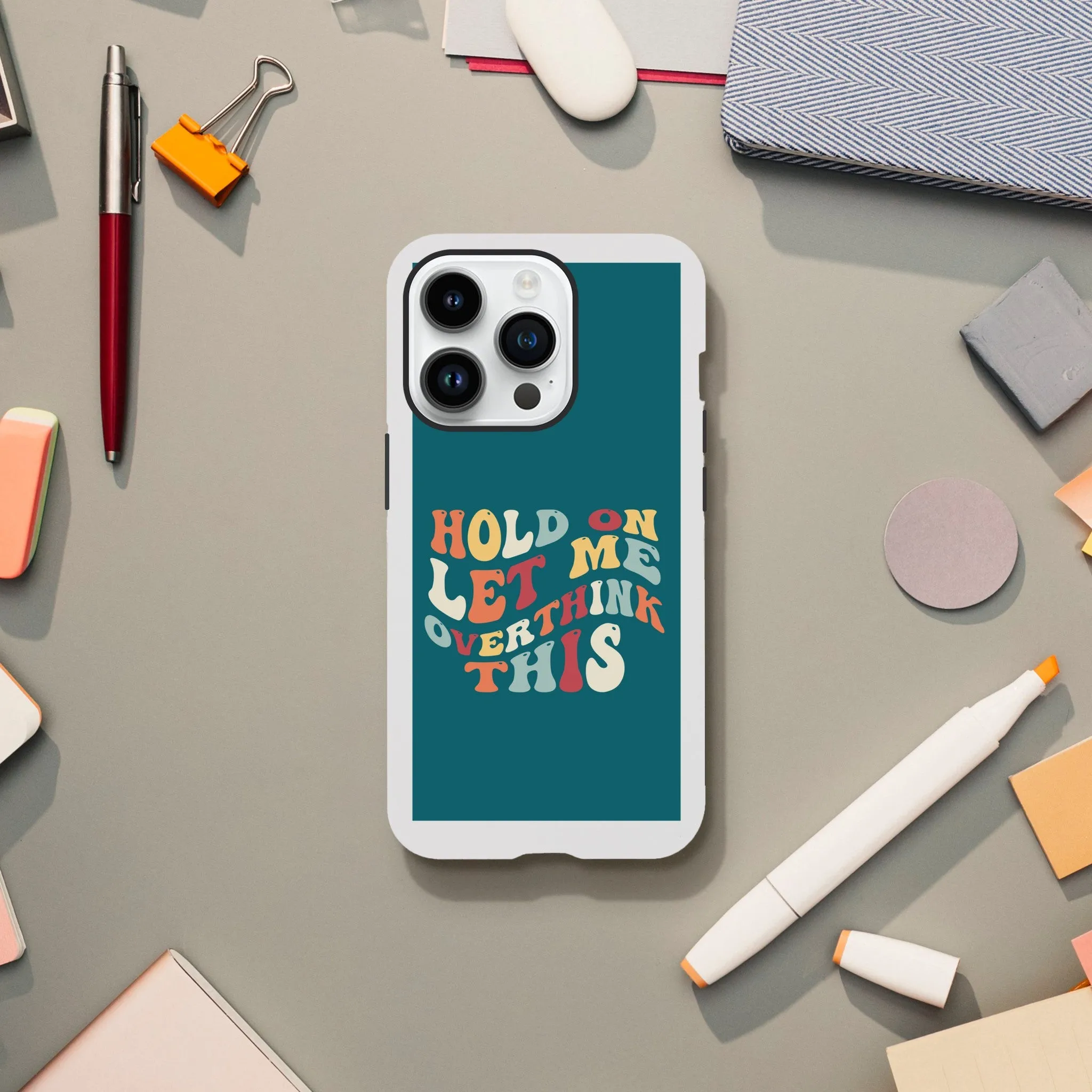Retro Overthinker Tough Case