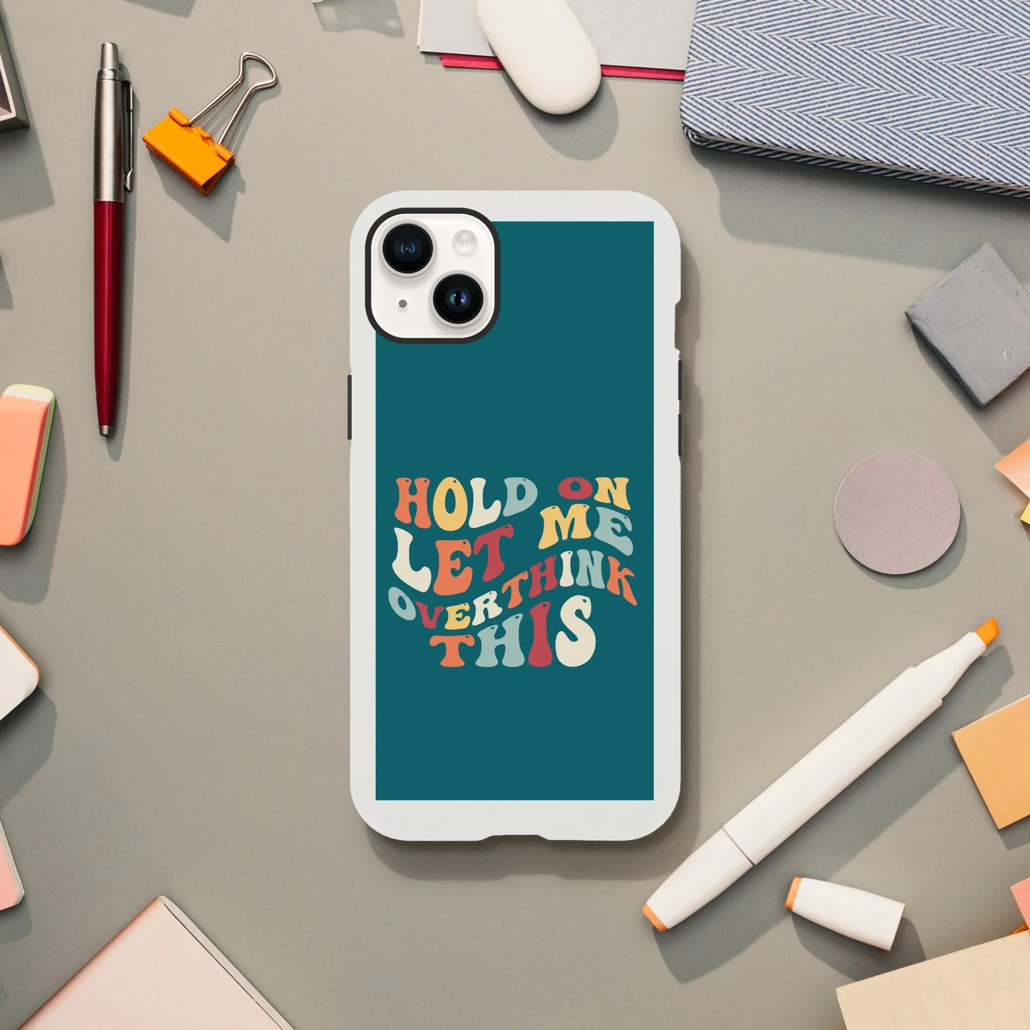 Retro Overthinker Tough Case