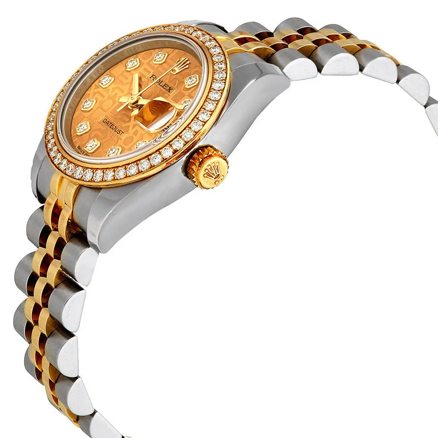 Rolex Oyster Perpetual Champagne Jubilee Diamond Automatic Ladies Watch 79383CJDJ
