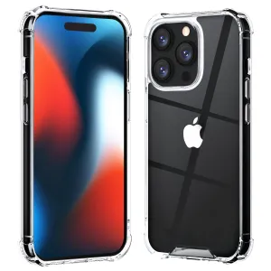 ROOCASE Plexis Clear Case for iPhone 14 Pro Max, 6.7 Inch, Slim Transparent Cover