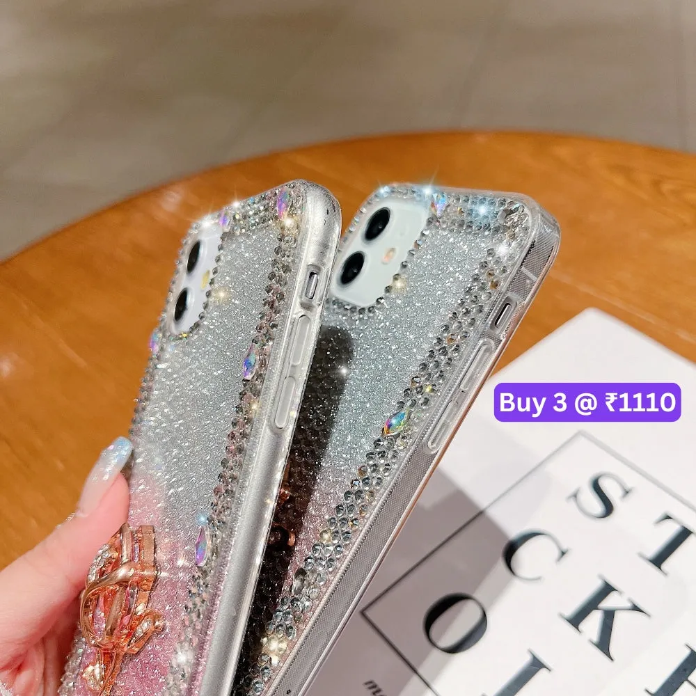 Rose Diamond TPU (Soft) Phone Case - Samsung S24 FE