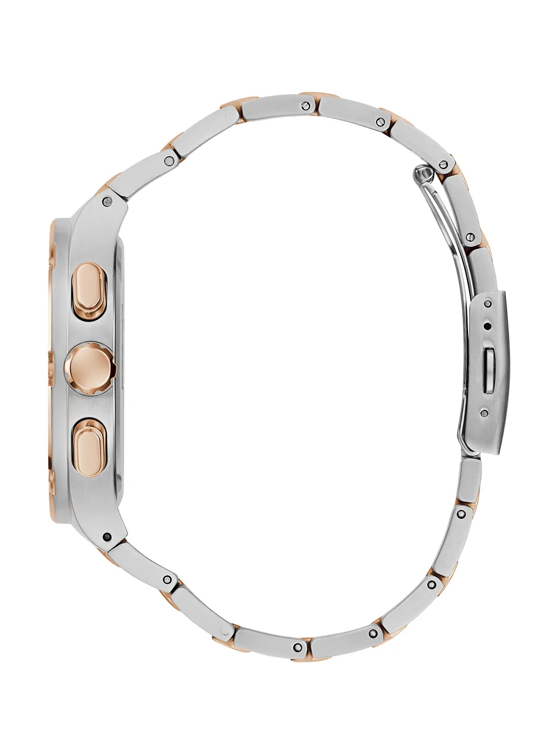 Rose Gold Blue Headline Watch
