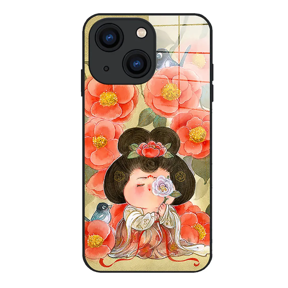 Rose Noble Consort HUAWEI Series Tempered Glass Phone Case