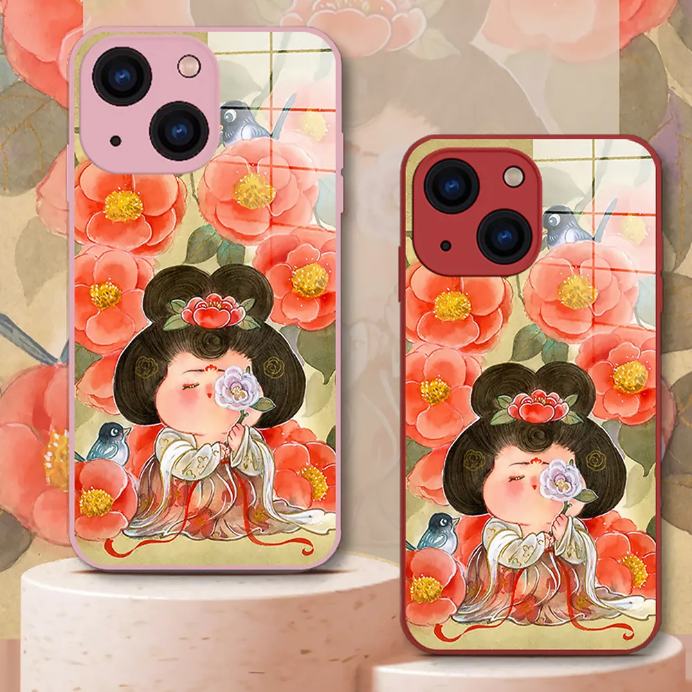 Rose Noble Consort HUAWEI Series Tempered Glass Phone Case