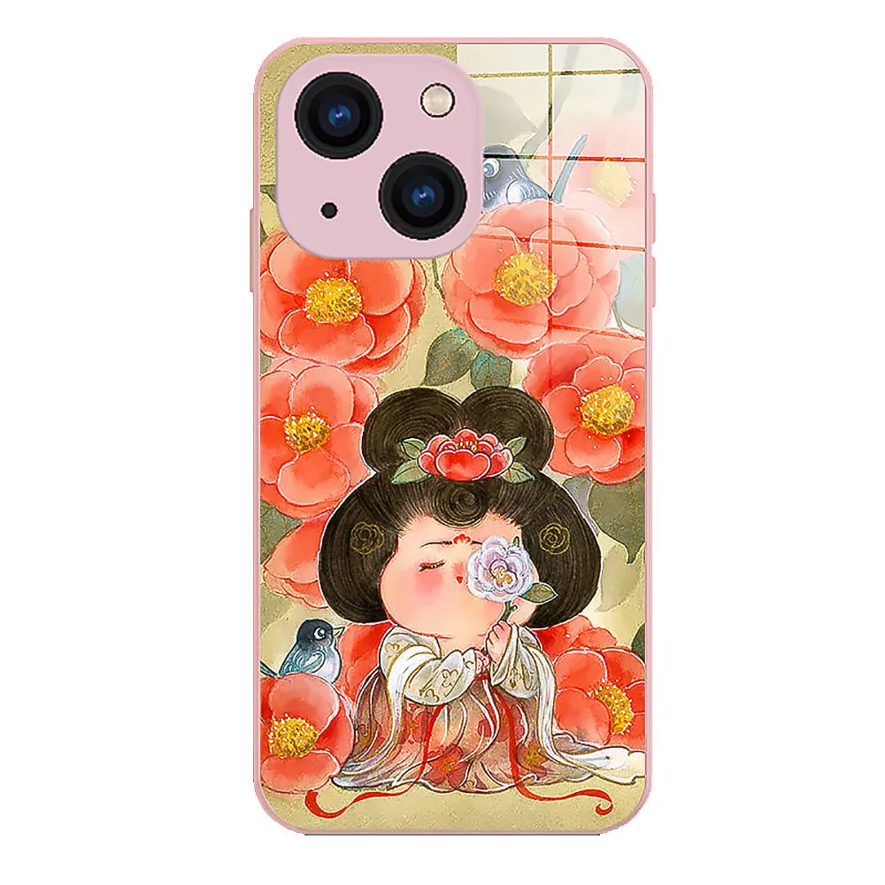 Rose Noble Consort HUAWEI Series Tempered Glass Phone Case