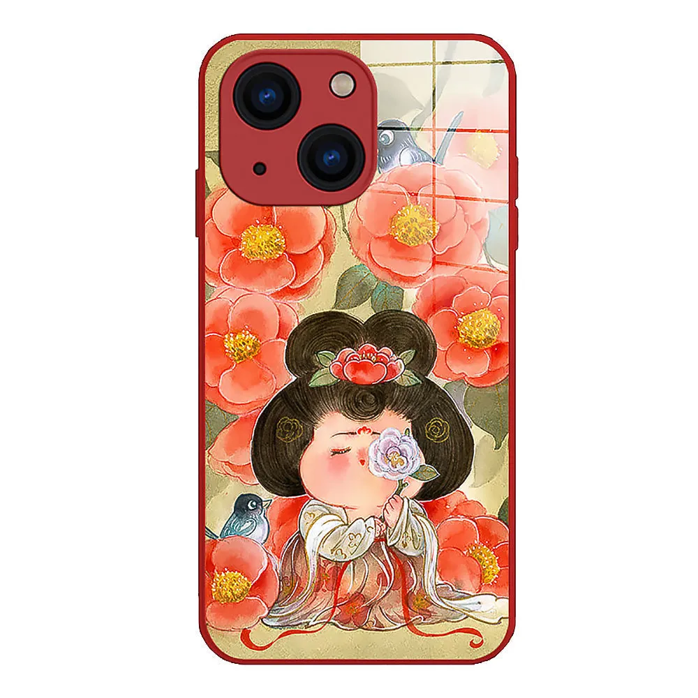 Rose Noble Consort HUAWEI Series Tempered Glass Phone Case