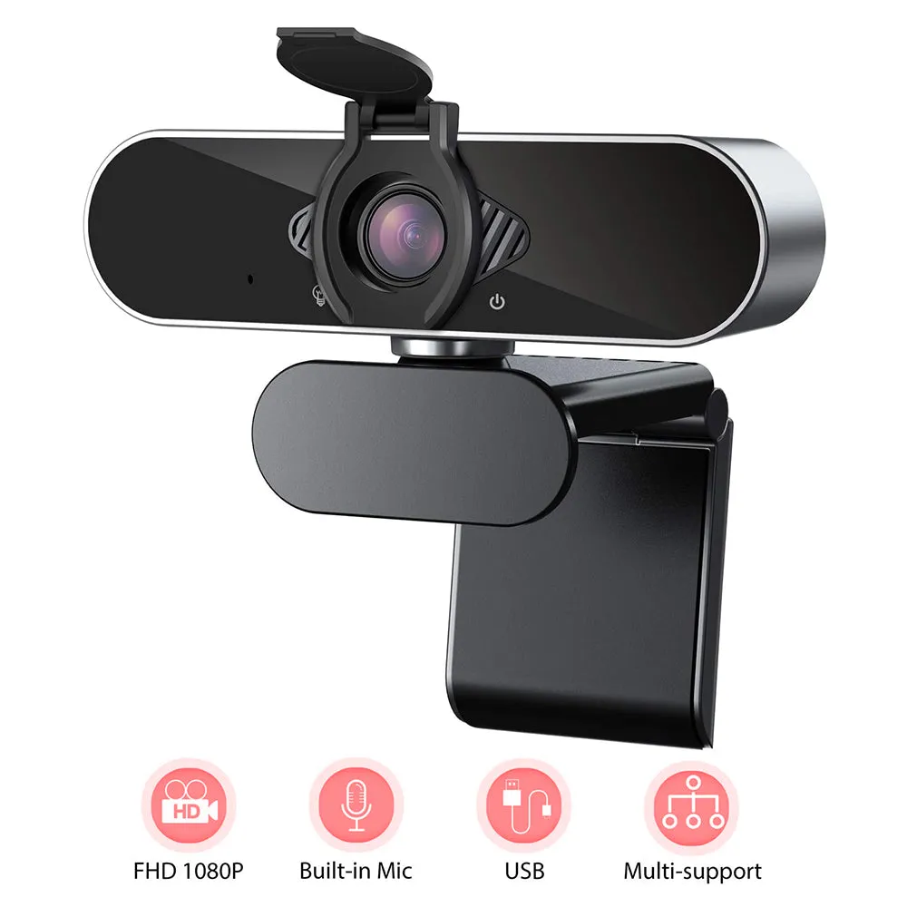 Rotational Webcam with Built-in Mic, HW-1